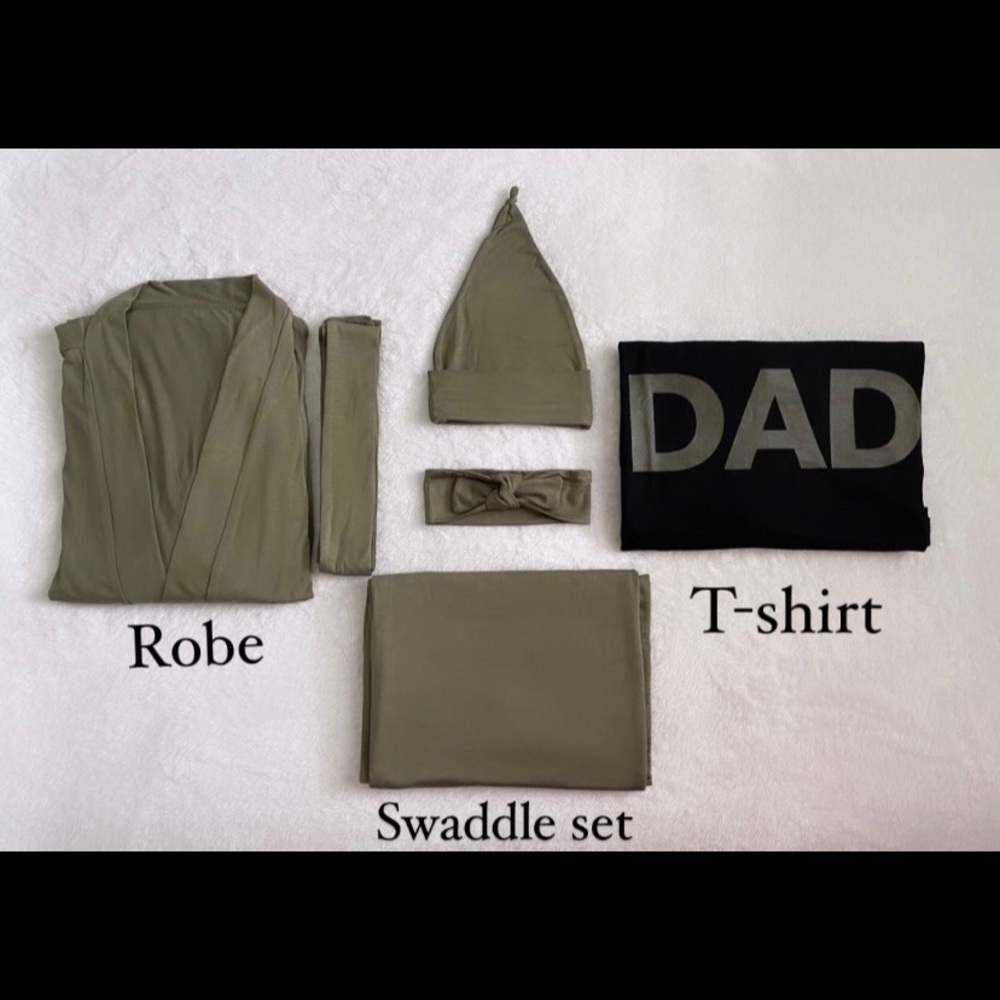 we sell robes and matching swaddle sets - Picture 3 of 3